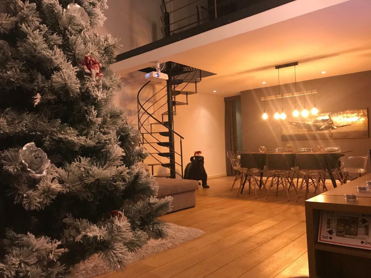 Luxury Loft Duplex Penthouse Of 190M2 & Free Parking ! Apartment Brussels Exterior photo
